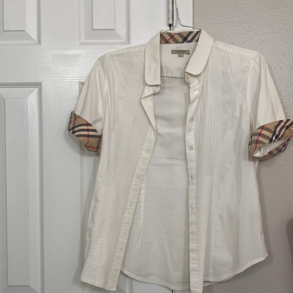 Authentic Burberry blouse size L